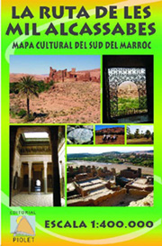 Mapa de la Ruta de les mil alcassabes.