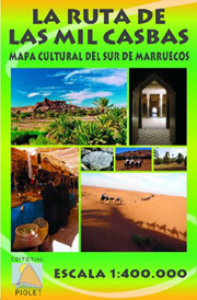 Mapa de La Ruta de las Mil Casbas.